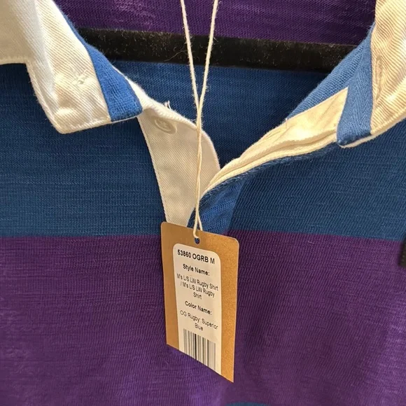 Patagonia Men's Striped Rugby Shirt - size M - Picture 5 of 7